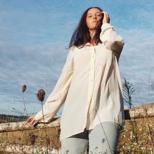 Vintage Diane Von Furstenberg silk blouse